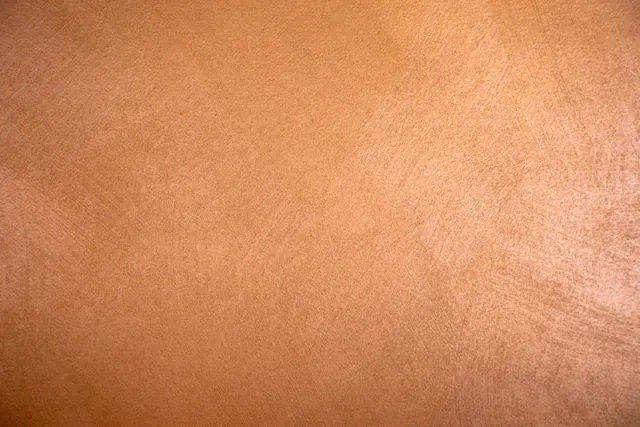 Spachteltechnik-Muster 012: Metallic Kupfer-Orange